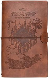 Grupo Erik Harry Potter Travel Journal | PU Leather Journal Notebook | Diary Journal | Harry Potter Notebook | Harry Potter Gifts | Harry Potter Merchandise