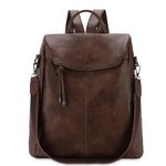 VX VONXURY Anti-Theft Backpack for Women Fashion PU Leather Backpack Purse With Detachable Shoulder Strap Vintage Handbag for Daily Work Travel