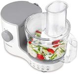 Kenwood Compact Food Processor, 1.4L Bowl, Blender, Emulsifying, Chopping Blade, Shredder Disc 400W, FP120, White