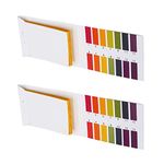 Lansonee 2 Pack pH 1-14 Test Indicator 160 Strips Litmus Paper Water Soil Testing Kit