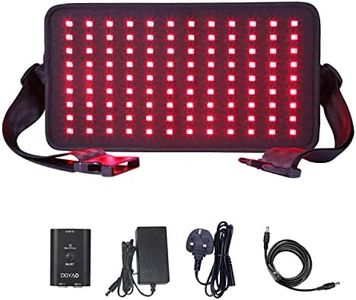 DGYAO Infrared Red Light Therapy Device 10 Hz Home Use Waist Belt 216 pcs 660 nm 108 pcs 880 nm Beads Pain Relief Multifunction Pad