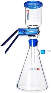 JOANLAB Glass Laboratory Vacuum Filtration Distillation Apparatus,1000ml Filter Flask Set Graduated Lab Suction Apparatus for Filtering