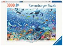 Ravensburger Colorful Underwater World 3000 Piece Jigsaw Puzzle for Adults - 17444 - Handcrafted Tooling, Every Piece Fits Together Perfectly