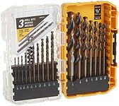 DEWALT Black Oxide Drill Bit Set, 2