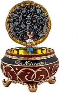 The San Francisco Music Box Company Musical Nutcracker Trinket Box