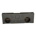 QPower 2 Hole 2007-2013 GM/Chevy Crew Cab 10" Ported Subwoofer Box QBGMC07210