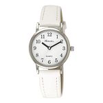 Ravel - Women's Pastel Coloured Everyday Watch (36mm case) - Analogue Quartz - R0137.04.1 - White/Silver Tone