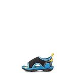 KEEN Knotch River OT Sandal, Black/Vivid Blue, 7 UK Child