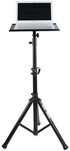 Hola! Music HPS-300B Heavy Duty Professional Multi-Purpose DJ Tripod Stand - Laptop Stand, Projector Stand, Mixer Stand and Other Audio Equipment