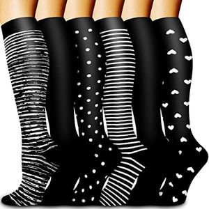 Compression Socks Women & Men - Best for Running,Cycling,Athletic Sports,Flight Travel Hiking and Pregnancy