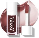KYDA Hydrating Lip Glow Oil, Moisturizing Lip Oil Glossy Transparent Plumping Lip Gloss, Tinted Lip Oil for Lip Care and Dry Lips, by Ownest Beauty-Black Candy