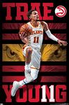 NBA Atlanta Hawks - Trae Young 20 Wall Poster