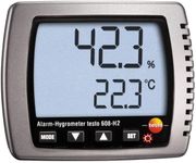 Testo 608-H2 Humidity Dewpoint Temp Hygrometer Dew Point Meter Teste LED Alarm