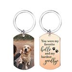 Personalized Dog Keychain, Dog Memorial Gifts for Loss of Dog Pet Loss Bereavement Gifts Loss of Dog Sympathy Gifts Deceased dog Gifts in Memory of Dog