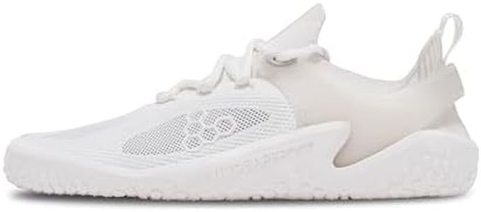 VIVOBAREFOOT Motus Strength, Men's Strength Training Shoe with Barefoot Strength Training Sole, Bright White, 47 EU Weit