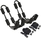 Conwy Kayak Heavy Duty Kayak Roof Rack Double J Bars and Straps J2