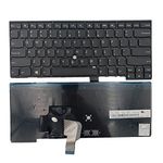 yhfshop Laptop Replacement US Layout Keyboard for Lenovo Thinkpad T440 T440P T440s T431 E431 L440 T450s L440 L450 L460 L470 T431S T450 e440 e431S T460 Series（Without Red Pointer）