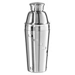 Oggi Dial-A-Drink Cocktail Shaker Silver