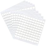 10 Sheet Foam Round Dots Double-Sided Adhesive 3D Craft Foam Tape for DIY Handmade Crafts/Office Supplies, 1000 Pcs, 2 Sizes (10, White, 0.3 inch & 0.4 inch)