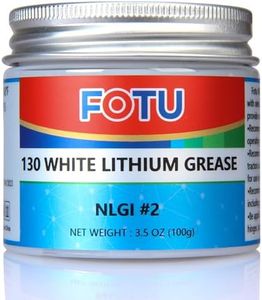 FOTU White Lithium Grease,Excellent Lubricant for Marine Grease,Sewing Machine Oil,Garage Door Grease More Durable Than Garage Door Lubricant Spray (3.5 Oz, 1-Pack)