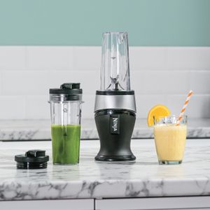 Ninja Slim Blender 700W – Silver Compact Personal Mixer
