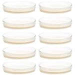 10pcs Prepoured Agar Plates Petri Dishes with Agar for Mushroom Cultivation Lab Laboratory Science Experiment Supplies 7cm Agar Agar Powder Flat Sheet Flat Sheet