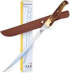 DRAGON RIOT Update Fillet Knife 9 inch Professional Boning Knife for Filleting Newest Japanese Stainless Steel Fish Knife with Ergonomic Handle Super Sharp Boning Knife for Meat Poultry Cutting
