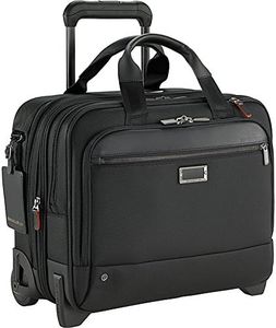 Briggs & Riley @ Work Upright Briefcase, Black, Medium, Black, Medium, @ Work Upright Briefcase