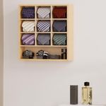 B4Life Tie Rack Wall Mounted Tie Bo