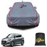 GARREGE New Swift Car Cover Waterproof with Free Bag and All Weather for Car Cover,100% Waterproof Outdoor Car Covers Rain Snow UV Dust Protection. Custom Fit