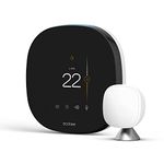 ecobee Smart Thermostat with Voice Control - Programmable Wifi Thermostat - Works with Siri, Alexa, Google Assistant - Smart Thermostat for Home