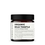 Erbology Organic Milk Thistle Powder 60g - 20 Servings - 180mg Silymarin per Serving - Body Cleansing - Cold-Pressed from 100% Milk Thistle Seeds - Sustainably Sourced in Europe - Vegan - GMO-Free