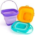 Shindel 3PCS Foldable Buckets, Colo