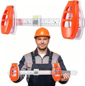 Level Ruler Picture Hanging Tool with Level – Precision Wall Mount Guide for Frames & Artwork, Easy Alignment Hanging Tool with Built-In Level for Home Decor Installation