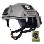 ATAIRSOFT Adjustable Maritime Helmet ABS for Airsoft Paintball (M/L, FG)