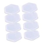 RUNROTOO Rug 8pcs Glide Pad Furniture Pad Furniture Slider Area Rugs Carpet Toilet Targets for Boys Furniture Caster Pad Chair Leg Floor Protectors Furniture Protectors Water Proof