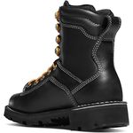 Danner Women's Quarry USA 7" WP Black Work Boot 7 M