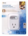 Woods 50030 Indoor Countdown Timer, 1-Outlet Grounded