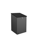 Cosco 88333BGY1E BoxGuard Large Lockable Package Delivery and Storage Box, Black, 6.3 Cubic feet