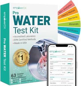 empowerDX Pro Water Test | All Drinking Water | 60+ Parameters Tested Like Lead, Heavy Metals, Bacteria | At-Home Kit | EPA & NELAP Certified | Results in 5 Days