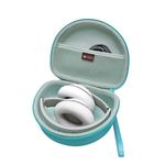 XANAD Headphone Case Compatible with Beats Studio Pro/Studio 3/ Beats Solo 4/ Solo 3/ Solo 2/ Solo Pro TOZO HT2 On-Ear Bluetooth Headphones Mint Green