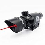 StrongTools Waterproof Red Dot Laser Sight Adjustable Sight for Rifles & Shotguns with Mounts and Cable Press Switch