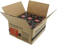 Powernail PS18112 18 Gauge 1/4 Inch Crown 1-1/8 Inch Length Chisel Point Narrow Crown Staple (Case of 6x-5000ct Boxes)