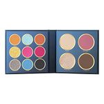 MARS The City Paradise Makeup Kit | Highly Pigmented and Blendable | 9 Eyeshadow Palette with 1 Highlighter, Blusher, Bronzer & Compact Powder each (16.0 gm) (01-Mumbai)