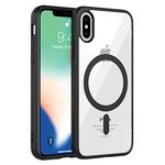 Zapcase Back Case Cover for iPhone X/iPhone Xs | Compatible for iPhone X/iPhone Xs Back Case Cover | Scratch-Resistant Back Case Cover | Black