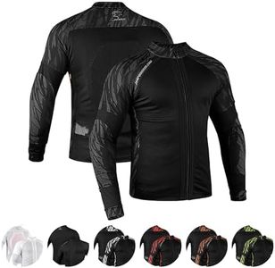 JAG Mesh Motorcycle Protective Shirt, Summer Riding Shirt for Men & Women
