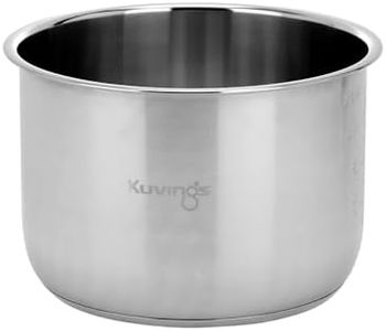 Kuvings Instant Pot 3 Litre Electric Pressure Cooker with Stainless Steel Inner Pot. Pressure Cook, Slow Cook, Saute & More (SS Inner Pot (Extra If Required))