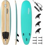 THURSO SURF Aero 7ft Soft Top Foam Beginner Surfboard for Adults and Kids Perfect Longboard for Surfing Beach Fun and Water Sports Lightweight and Durable Modern Design for All Levels of Surfers