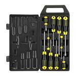 STANLEY 10 Piece Cushion Grip Screwdriver Set, Flared/Pozi