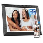 Digital Photo Frame Arktronic 16.2 Inch Extra Large Digital Picture Frame 32GB, WiFi Electronic Photo Frame 1258 * 930 IPS HD Touch Screen, Motion Sensor, Send Photos via App/Email